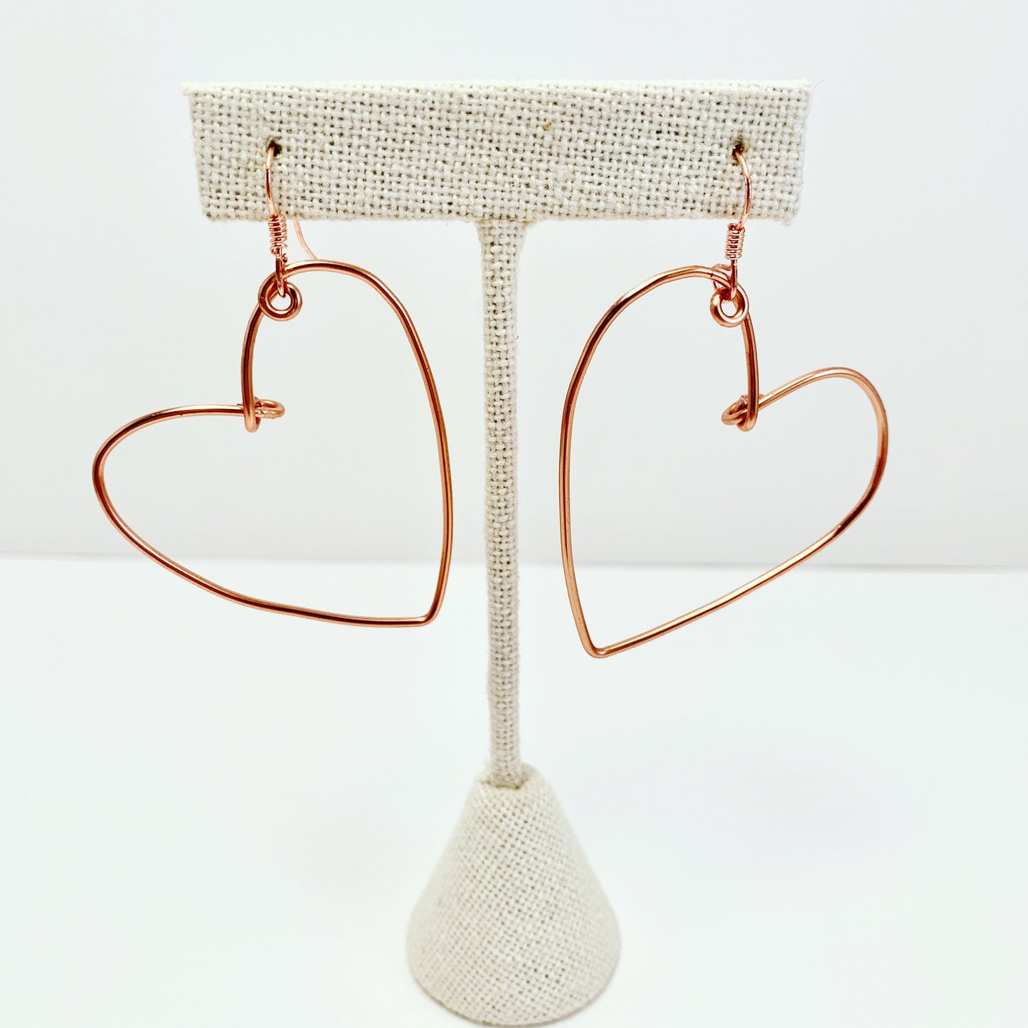 heart earrings