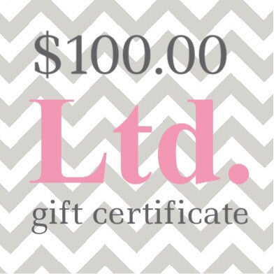 Gift Certificate $100.00