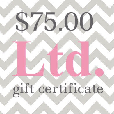 Gift Certificate $75.00