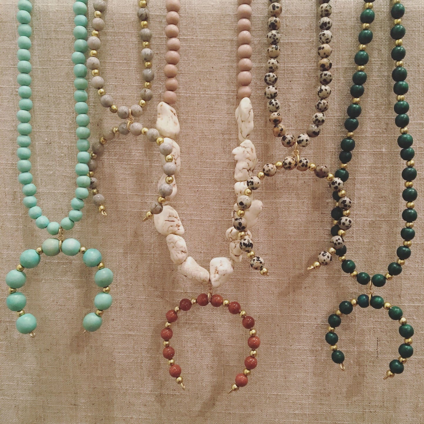 crescent moon necklace