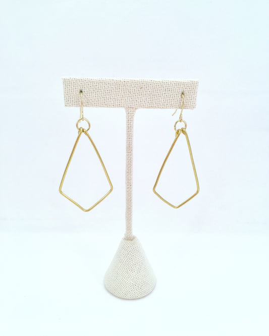 long diamond earrings