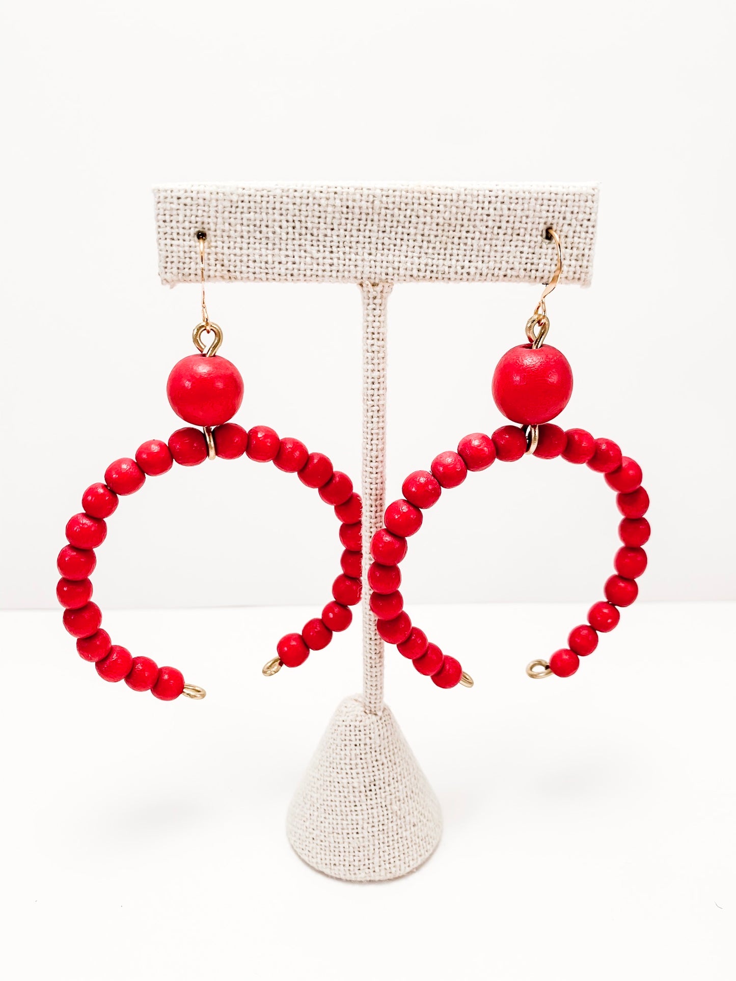 Crescent Hoop Earrings