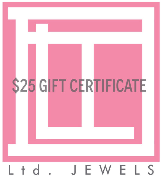 Gift Certificate $25.00