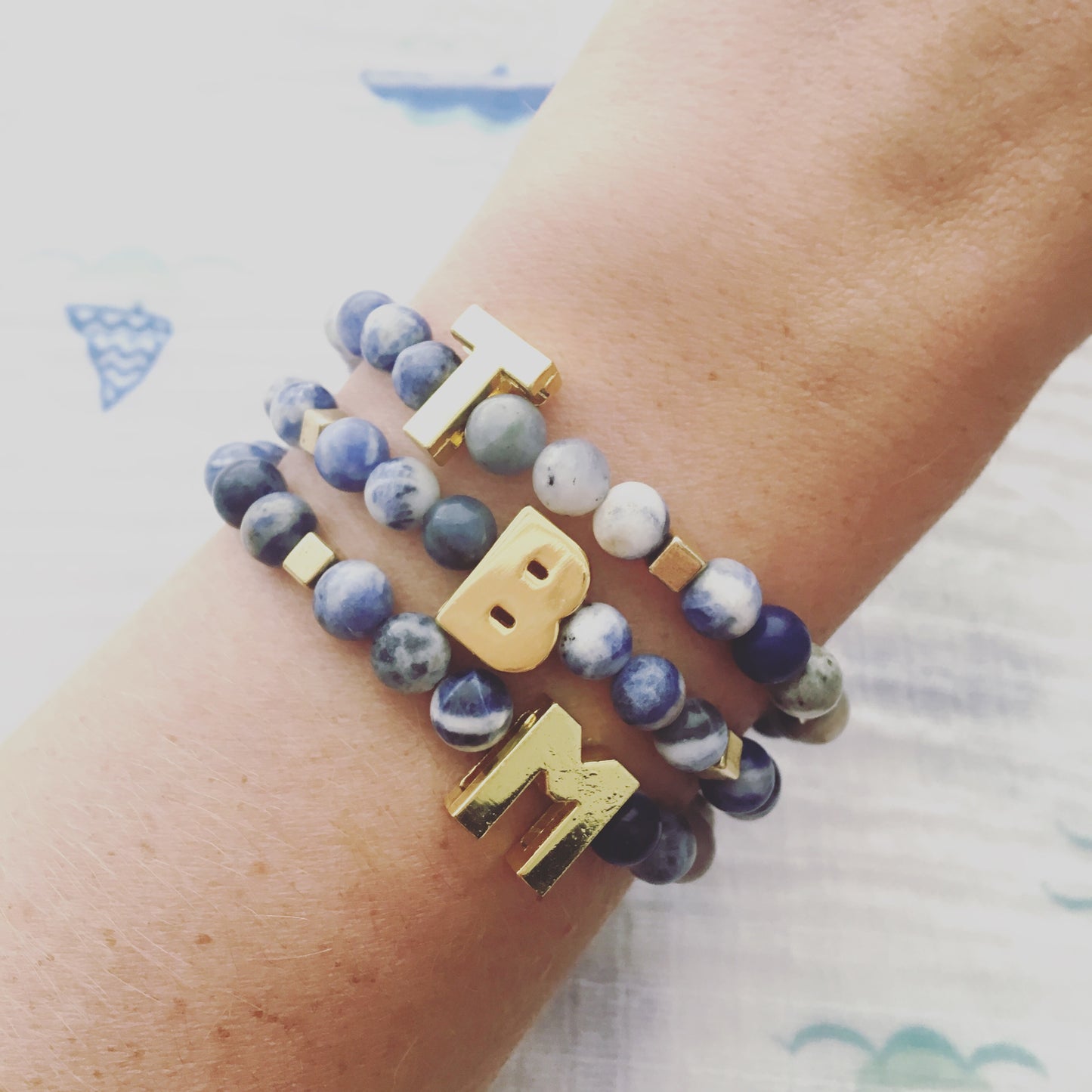 Bold Letter Bracelet