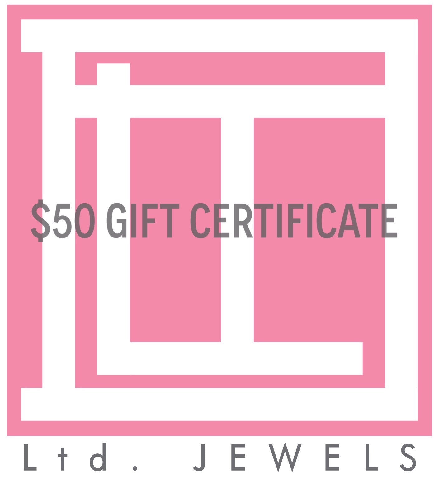 Gift Certificate $50.00