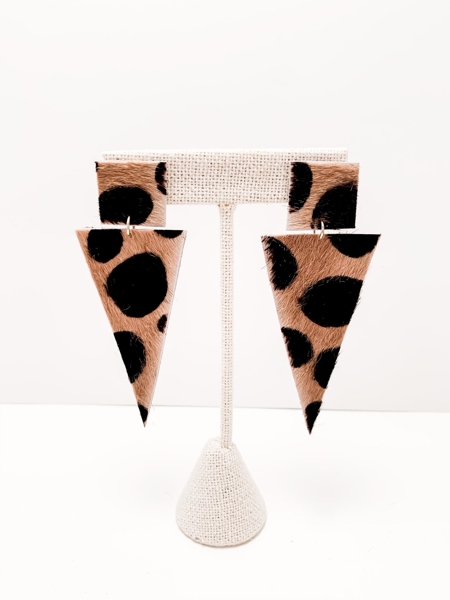 Edgy Triangle Earrings