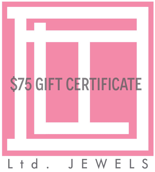 Gift Certificate $75.00